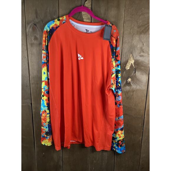 Rodeel Men’s UPF50+ Sun Protection Long Sleeve Shirt Size XXL Multicolor - Picture 1 of 4